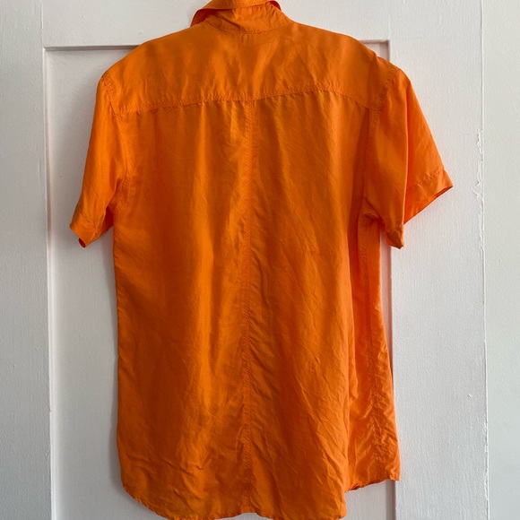 Vtg 100% silk top - Picture 3 of 5